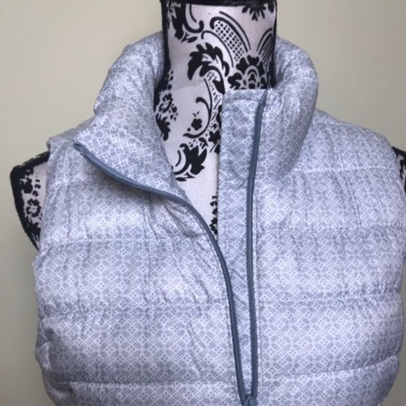 💖MEGA SALE💖Gap Women’s Vest White Gray AUTHENTIC ALSU00243 - Picture 5 of 8